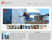 Tablet Screenshot of guntemtemizlik.com